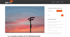 Desktop Screenshot of blog.admanmedia.com