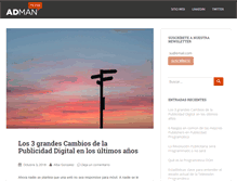 Tablet Screenshot of blog.admanmedia.com